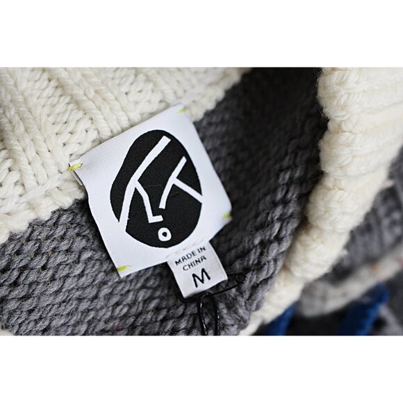 New w/Tags - Yan Yan Frosty Oversize Merino Wool Vest, Med Oversize - $495 - Picture 5 of 13